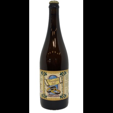 Etiket: Huwelijk zoethout tripel (grote fles)