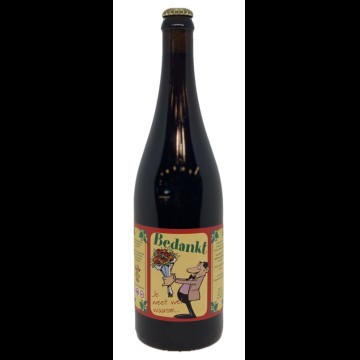 Etiket: Bedankt Dubbel Bier