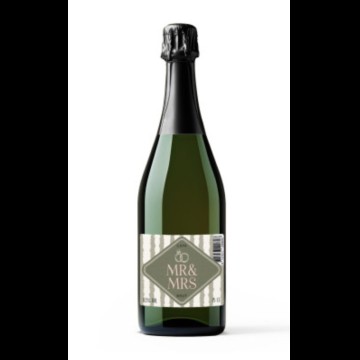 Cava Wijn met Tekst:  It's Party Time