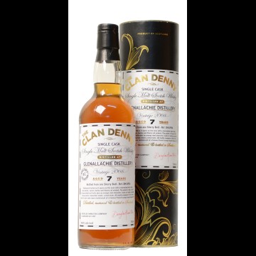 Glenallachie 7 Years Old Clan Danny Cask Strength Speyside Single Maltwhisky