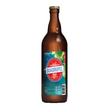 Veldhovens Quadrupel bier (Grote fles)